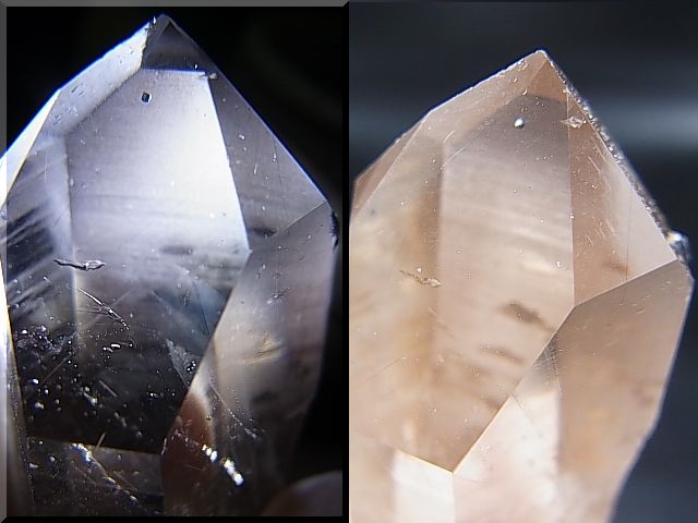画像: ノルウェー産ライトスモーキー水晶ポイント（アナテース外部付着/内包） 25.7g