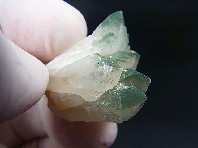 画像: 荒川鉱山産緑水晶（連晶） 19.8g