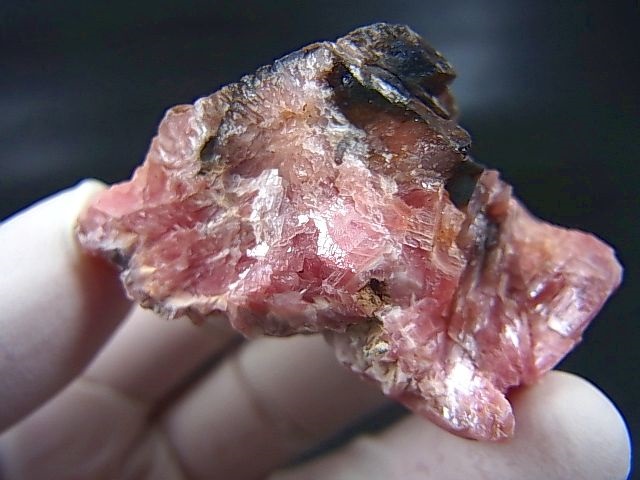 画像: 稲倉石鉱山ロードクロサイト原石 72.9g