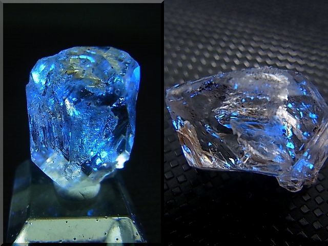 画像: パキスタン・クエッタ産蛍光オイル入りＤＴ水晶 4.0g