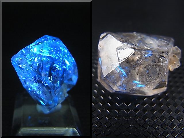 画像: パキスタン・クエッタ産蛍光オイル入りＤＴ水晶 3.9g