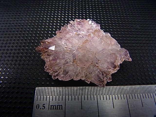 画像: インド・カルール産ピンクフラワーアメジスト原石 7.2g