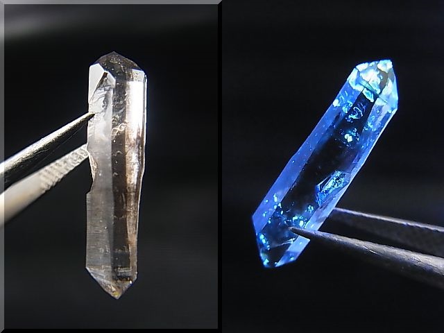 画像: スペイン・アストゥリアス産ペトロリウム水晶 0.5g