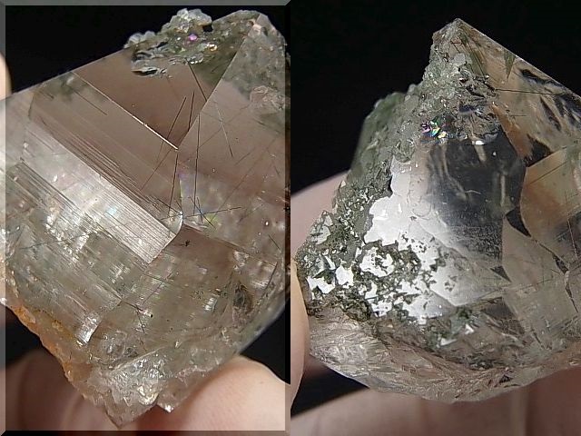 画像: インド・マニハール産ウォータークリア水晶（ゴールドルチル入り） 51.3g