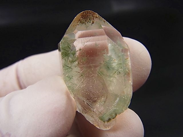 画像: ブラジル・ミナスジェライス州産バーストクローライトイン水晶 9.7g