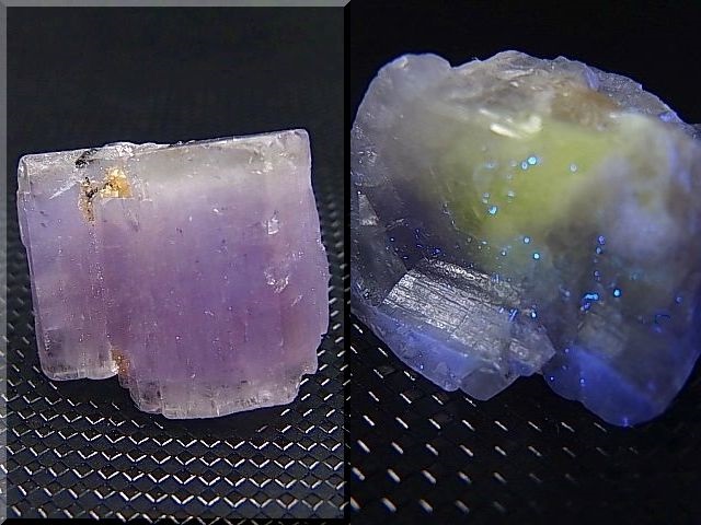 画像: ポルトガル・パナスケイラ産パープルアパタイト原石 12.1g