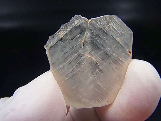 画像1: マダガスカル産ジャパニーズツイン（日本式双晶水晶/軍配型） 3.2g