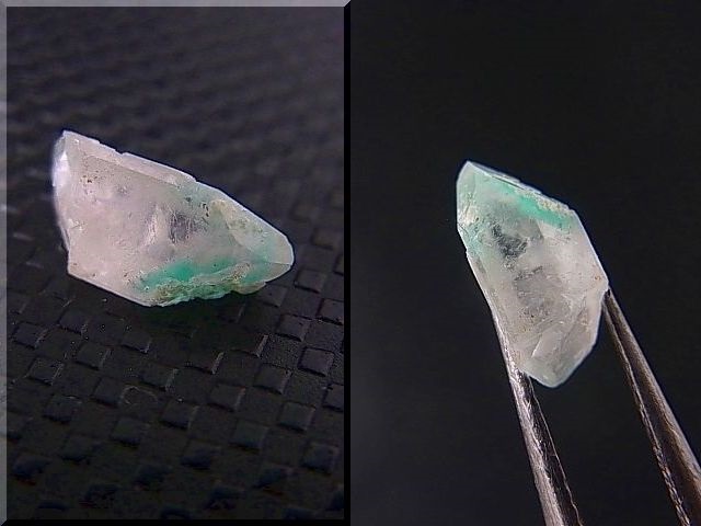 画像: 南アフリカ・メッシーナ鉱山産アホイトイン水晶（未研磨） 0.2g