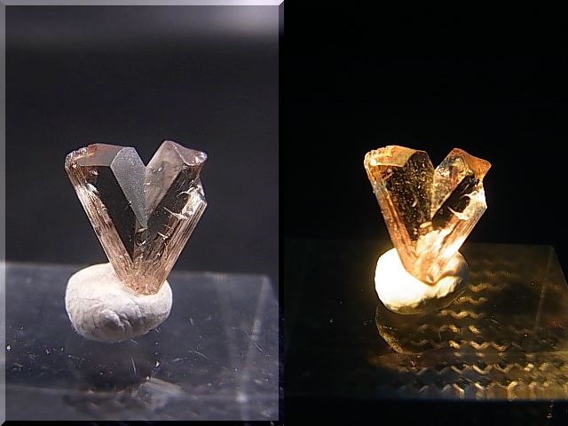 画像: トルコ産双晶ダイアスポア原石 1.0カラット