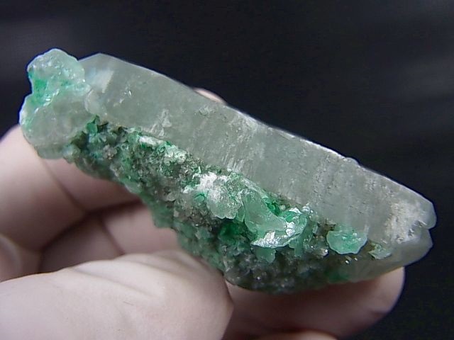 画像: 南アフリカ・メッシーナ鉱山産クリソコラonクォーツ 45.4g