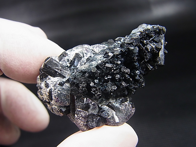 画像: ナミビア・エロンゴ産フローライト＆ジェムソナイト原石 28.7g