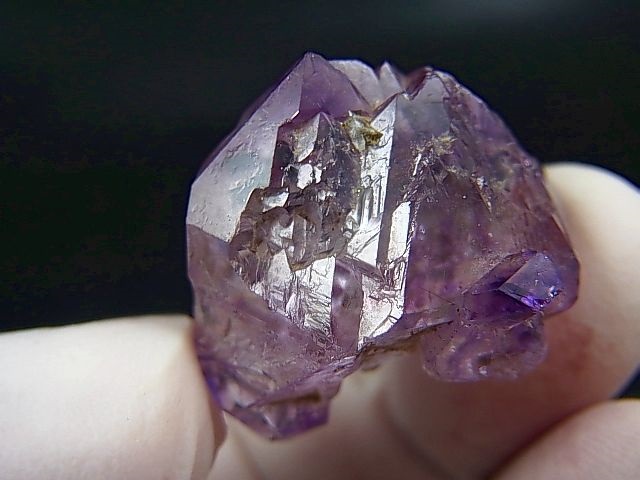 画像: インド・カルール産アメジスト原石（ＤＴ） 10.2g