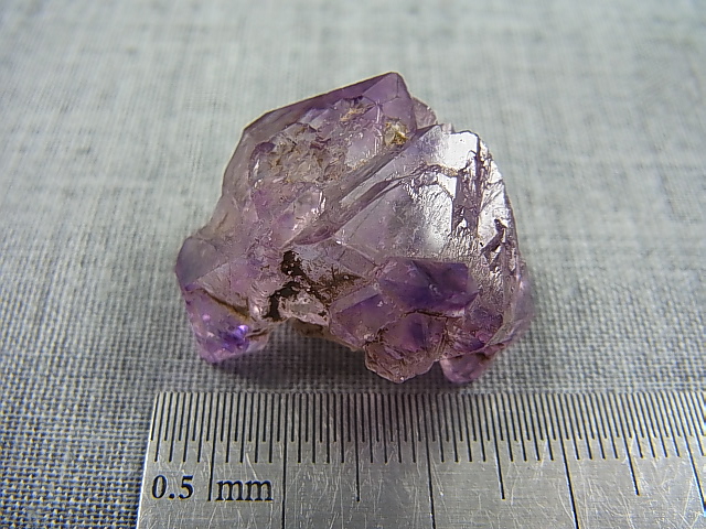 画像: インド・カルール産アメジスト原石（ＤＴ） 10.2g
