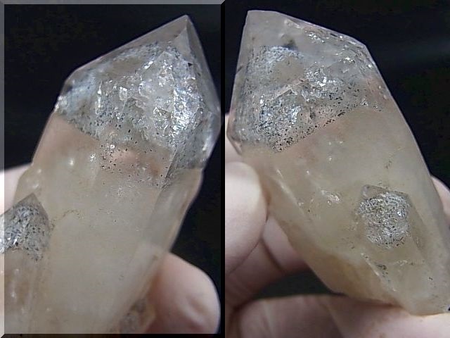 画像: ノルウェー産シルバーファントム水晶（マイカ＆クローライトインクルージョン） 60.1g