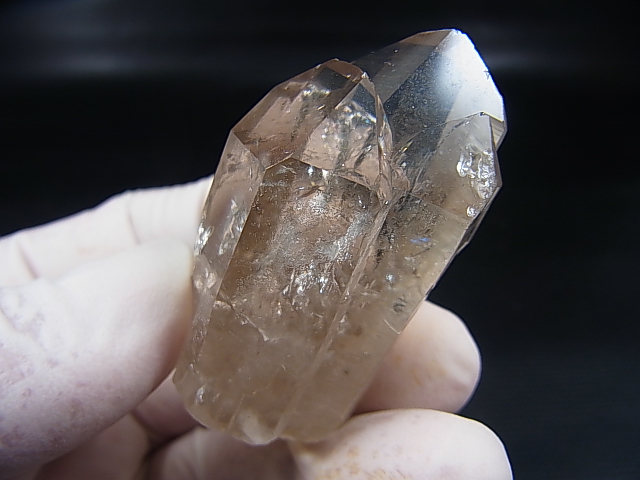 画像: ノルウェー産水晶ポイント（アナテース付き/連晶） 47.3g