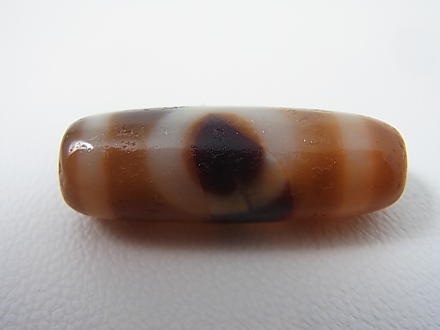 画像2: 「天地」（ドラゴンライン入り）現代天珠 直径約14×40.5mm