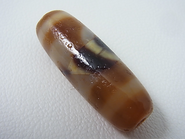 画像: 「天地」（ドラゴンライン入り）現代天珠 直径約14×40.5mm