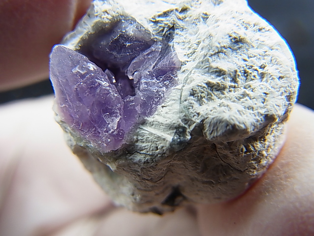 福島県只見町産紫水晶（かぐや姫水晶） 8.1g - パーフェクト