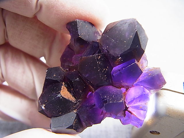 画像: 南ザンビア産ディープカラーアメジスト原石 40.1g