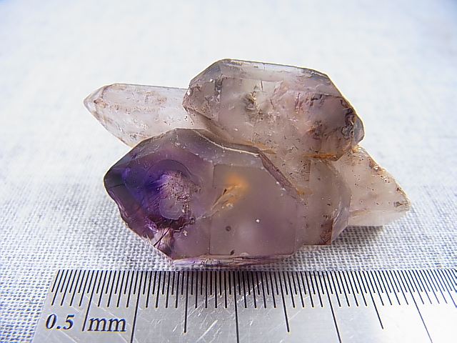 画像: ジンバブエ産シャンガーンアメジスト原石（エレスチャル/セプター/水晶付き） 13.7g