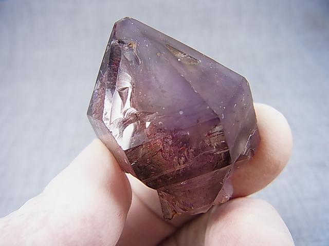 画像: ジンバブエ産シャンガーンアメジスト原石（エレスチャル/セプター） 34.3g