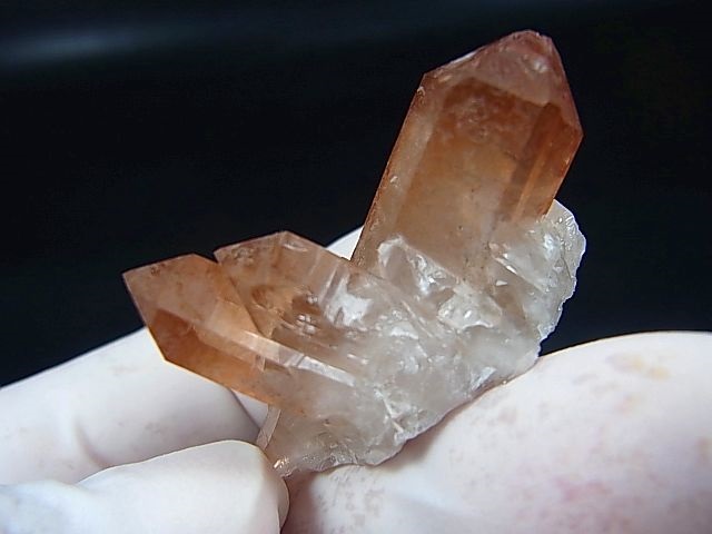 画像: スウェーデン産ヘマタイト（タンジェリン）水晶クラスター 22.0g