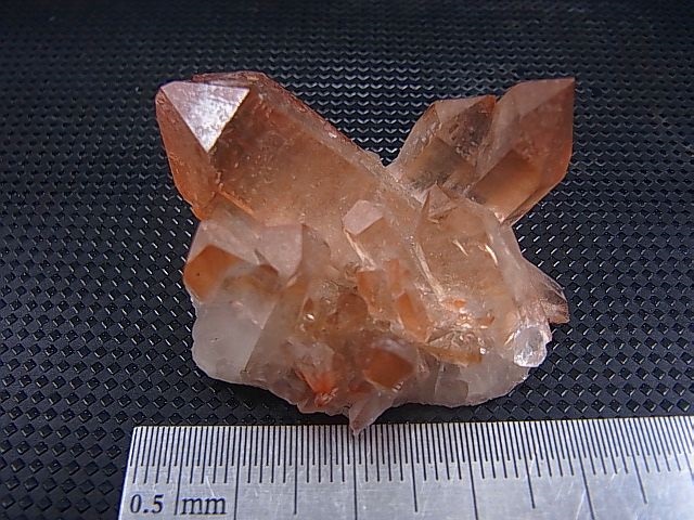 画像: スウェーデン産ヘマタイト（タンジェリン）水晶クラスター 22.0g