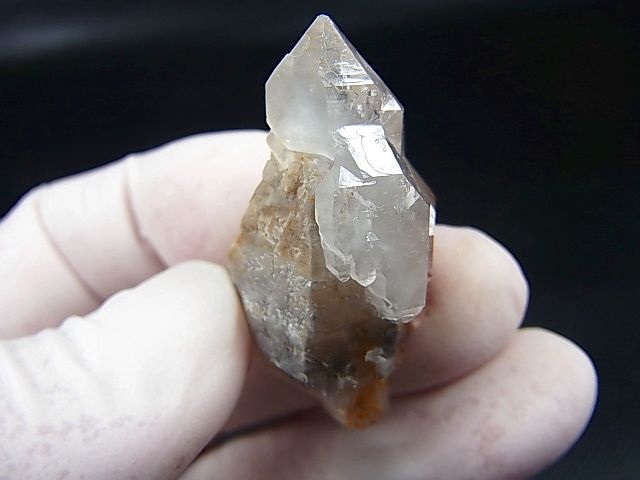 画像: 尾平鉱山産セプター水晶（ＤＴ連晶） 18.6g