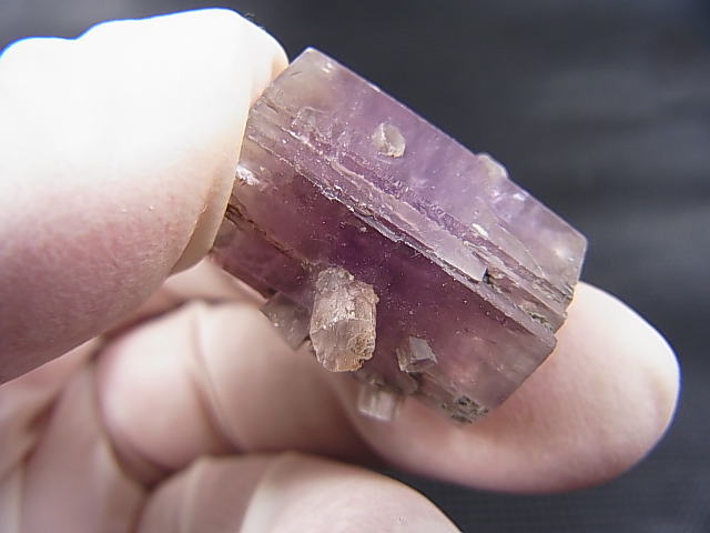 画像: スペイン産パープルアラゴナイト原石 13.6g