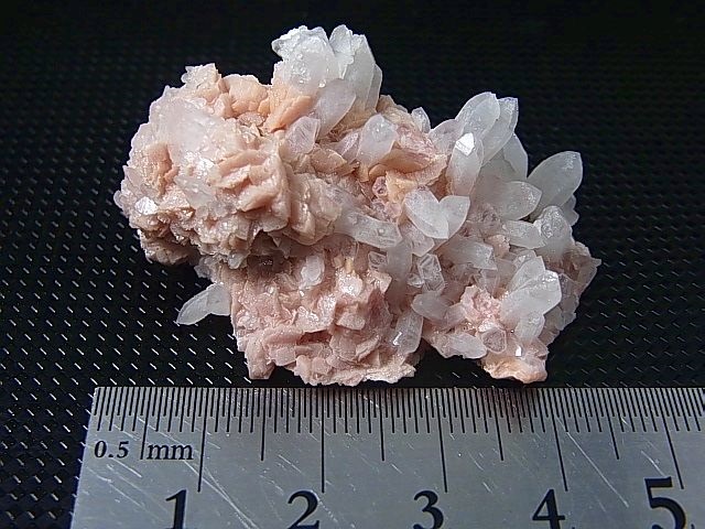 画像: ルーマニア産ロードクロサイト/水晶原石 32.7g