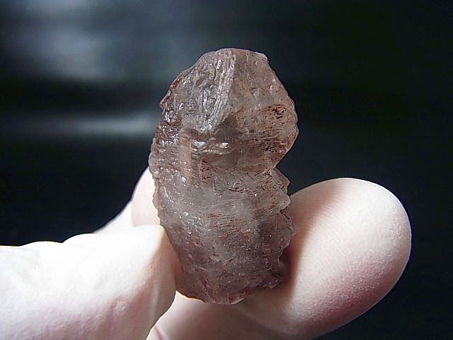 画像: インド・ヒマラヤ・クル渓谷産アイスクリスタル/ニルバーナクオーツ（トライゴーニック付き） 12.7g