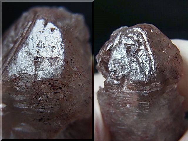 画像: インド・ヒマラヤ・クル渓谷産アイスクリスタル/ニルバーナクオーツ（トライゴーニック付き） 12.7g