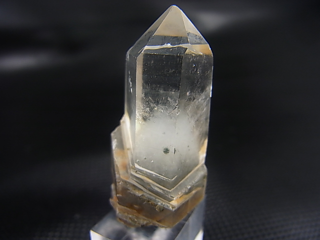 ハイクオリティ✨まりも入り水晶ポイント 尾平産まりも＆ファントム水晶ポイント 7.6g - パーフェクト