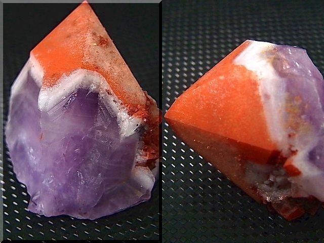画像: ドイツ・ザクセン州産レッドキャップアメジスト原石 21.8g