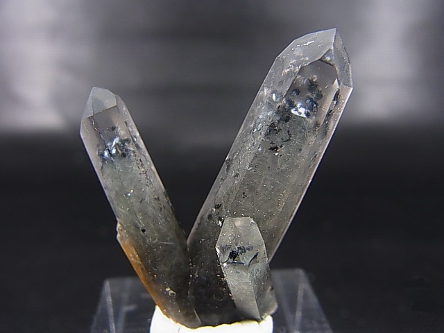 画像: ノルウェー産連晶水晶（アクチノライト/ヘマタイト入り） 7.5g