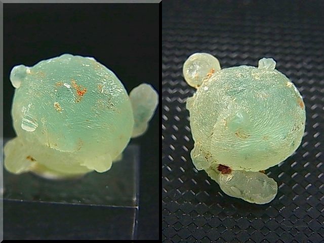 画像: マリ共和国産エピドート入り球状プレナイト原石 4.4g