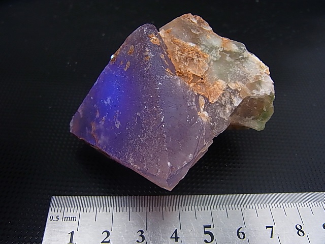 画像: ベトナム産八面体ライトピンク/グリーンフローライト原石 173.5g