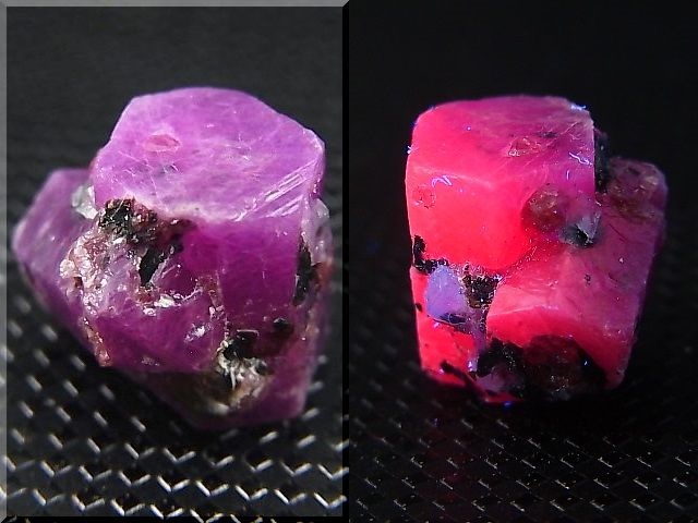 画像: ロシア・北ウラル産コランダム（ルビー）原石 21.8カラット