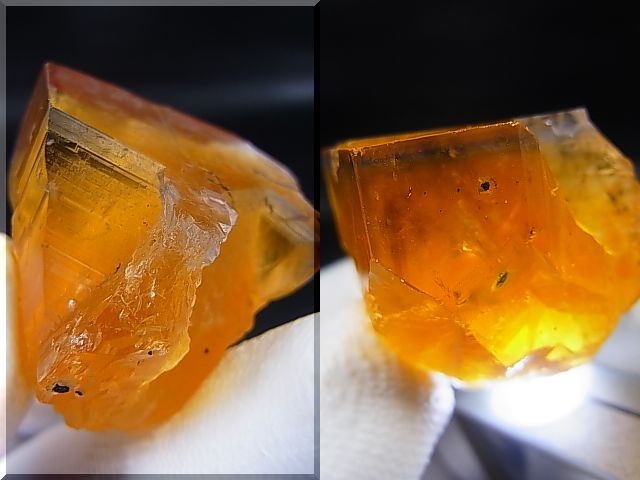 画像: フランス・アヴェロン産イエローフローライト（ブルーゾーニング） 28.2g