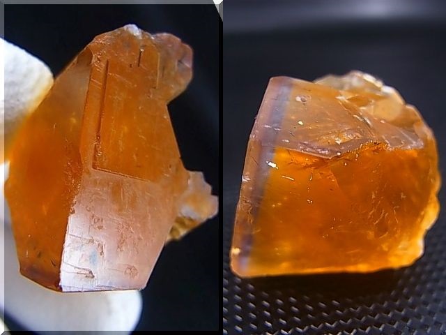 画像: フランス・アヴェロン産イエローフローライト（ブルーゾーニング） 28.2g