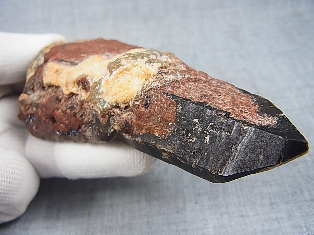 画像: キャビネットサイズ：フィンランド・リプシニエミ産モリオン（黒水晶/ケアンゴーム） 207.8g