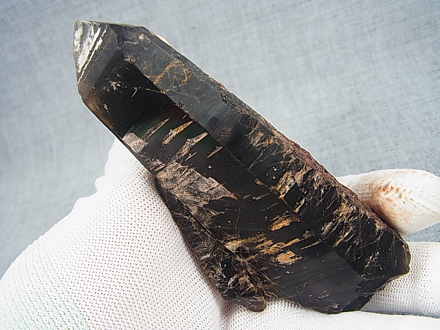 画像: キャビネットサイズ：フィンランド・リプシニエミ産モリオン（黒水晶/ケアンゴーム） 207.8g