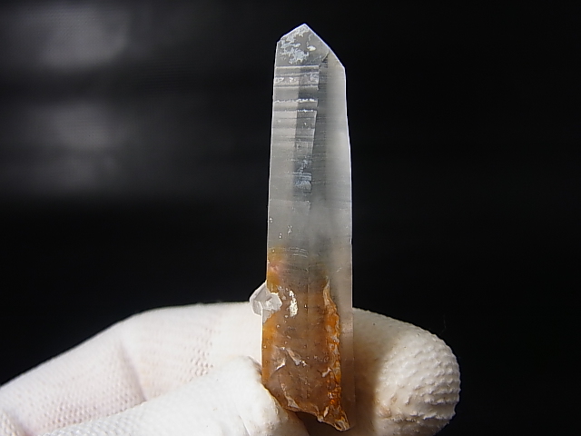 ハイクオリティ✨まりも入り水晶ポイント 尾平産まりも＆ファントム水晶ポイント 7.6g - パーフェクト