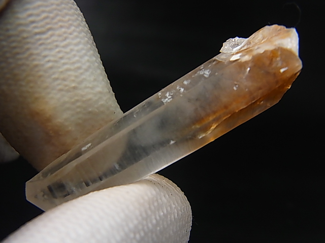ハイクオリティ✨まりも入り水晶ポイント 尾平産まりも＆ファントム水晶ポイント 7.6g - パーフェクト