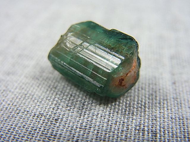 画像: アフガニスタン産バイカラートルマリン（ピンク＆ブルーグリーン）原石 11.4カラット