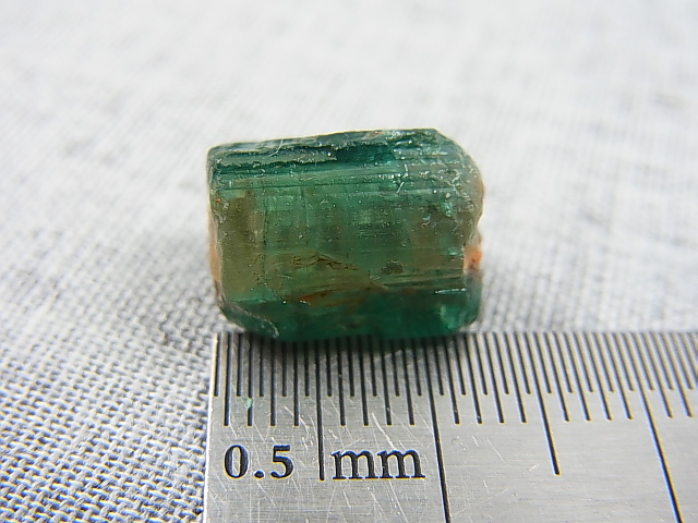 画像: アフガニスタン産バイカラートルマリン（ピンク＆ブルーグリーン）原石 11.4カラット