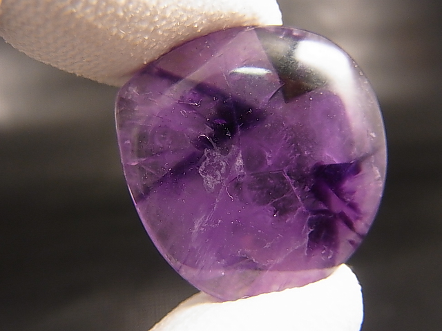 画像1: ブラジル・ロンドニア州産トラピチェアメジスト研磨原石 6.0g