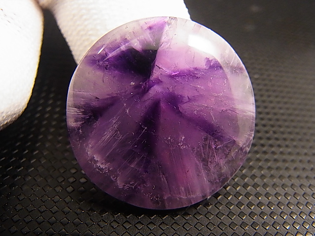 画像: ブラジル・ロンドニア州産トラピチェアメジスト研磨原石 6.5g