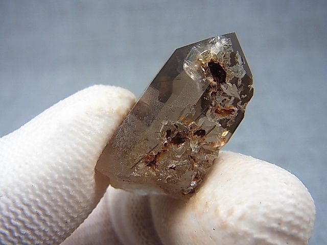 画像: ノルウェー産ルチル入りスモーキー水晶原石 8.6g