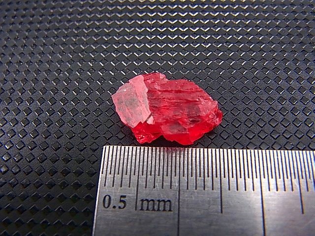 画像: ジェム品質：ブラジル産ヴィヴィッドレッドロードナイト結晶 5.2カラット
